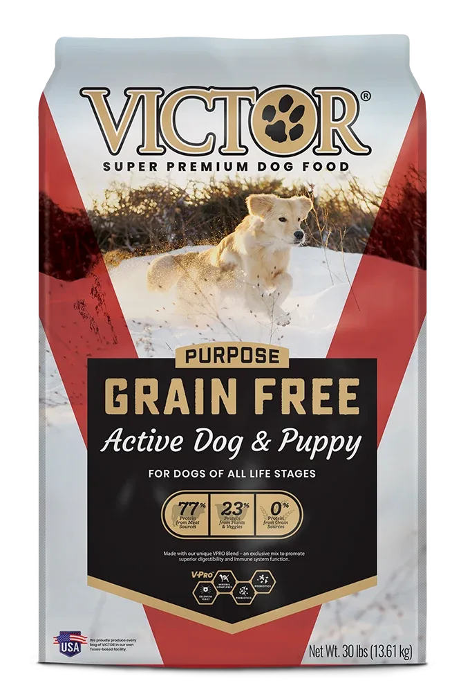 Victor Purpose Grain Free Active Dog & Puppy Dry Dog food