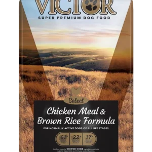 Victor Select Chicken Meal & Brown Rice Formula Dry Dog Food, 5lb