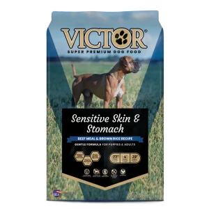 VICTOR Sensitive Skin and Stomach Beef Meal and Brown Rice Recipe - 30lb