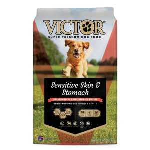 VICTOR Sensitive Skin and Stomach Salmon Meal and Brown Rice Recipe 30lb