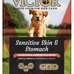 VICTOR Sensitive Skin and Stomach Salmon Meal and Brown Rice Recipe 5lb