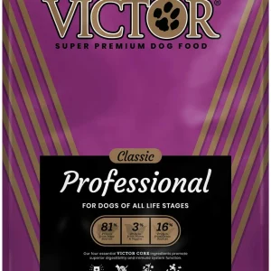 Victor Super Premium Dog Food Classic Professional Dry Dog Food Beef 5lb
