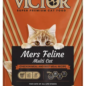 Victor Super Premium Dog Food Mer's Classic Feline Dry Cat Food Chicken & Beef 5lb