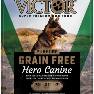 Victor Super Premium Dog Food Purpose Grain Free Hero Canine Dry Dog Food Beef 5lb