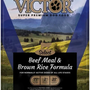 Victor Super Premium Dog Food Select Dry Dog Food Beef Meal & Brown Rice 5lb