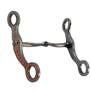 Vinitage Copper Cowboy Smooth Snaffle Bit