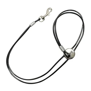 Vinyl Trach Saver, Black, Medium