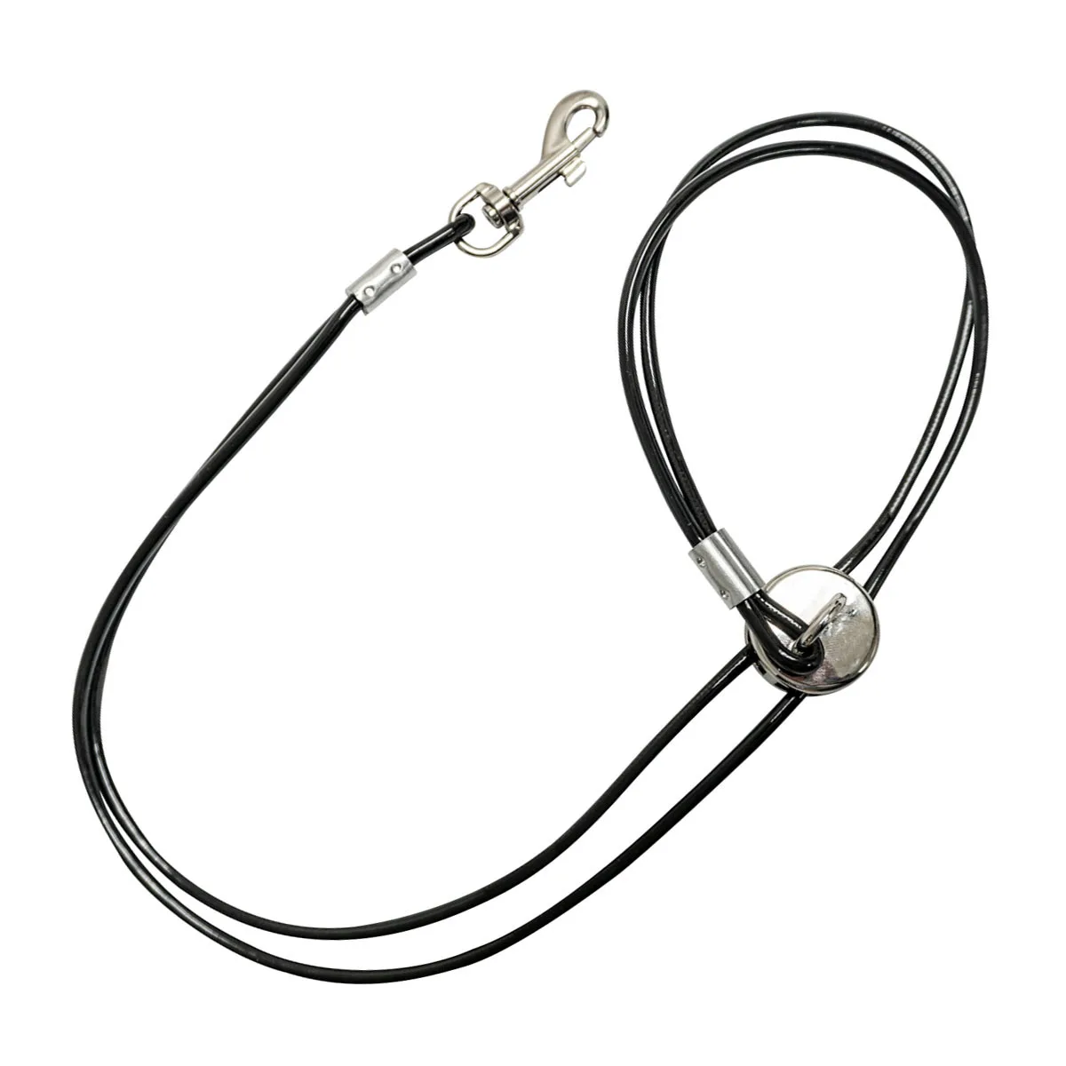 Vinyl Trach Saver, Black, Medium