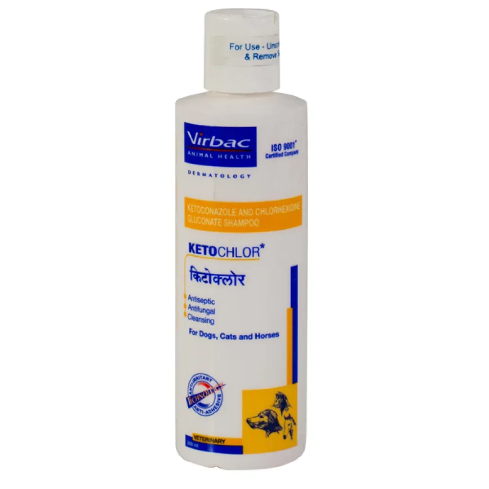 Virbac Ketochlor Shampoo (200ml) and Vivaldis Viv Keto Spray (100ml) Combo - Image 2