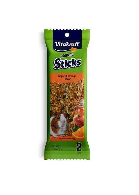 Vitakraft Crunch Sticks Guinea Pig Treats Apple & Orange 3.5 oz 2 ct - Image 2