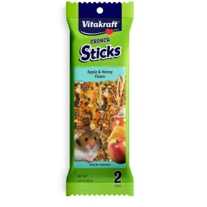 Vitakraft Crunch Sticks Hamster Treats Apple & Honey 3.5 oz 2 ct