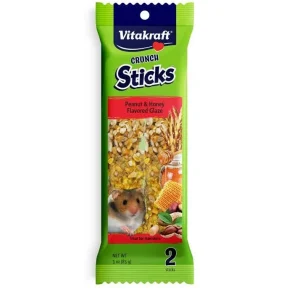 Vitakraft Crunch Sticks Hamster Treats Peanut & Honey 3 oz 2 ct