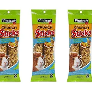 Vitakraft Fruit Stick Guinea Pig Treat [Set of 3]