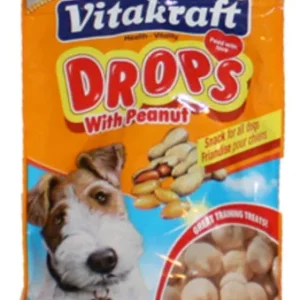 Vitakraft Peanut Drops Dog Treats 8.8 Oz