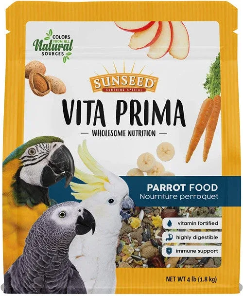 Vitakraft / Sunseed Vitaprima Parrot Food 4lb - Image 2