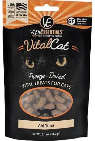 VITAL CAT FREEZE DRIED TREAT AHI TUNA 1.1OZ