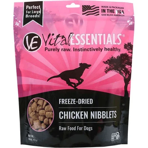 VITAL DOG FREEZE DRIED NIBS CKN 14OZ - Image 2
