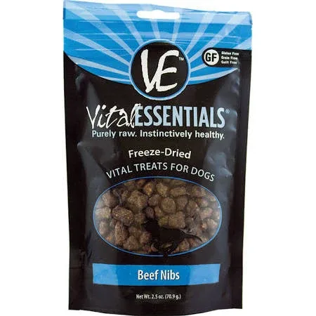 VITAL DOG FREEZE DRIED TREAT NIBS BF 2.5OZ - Image 2