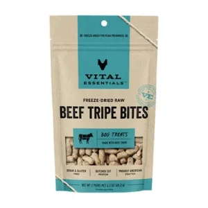 Vital Essentials Beef Tripe Bites Freeze