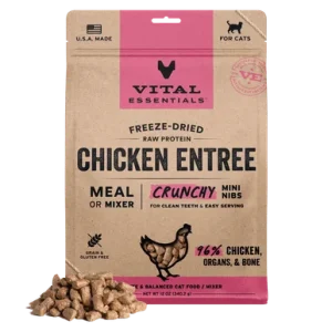 Vital Essentials Chicken Entrée Mini Nibs Freeze