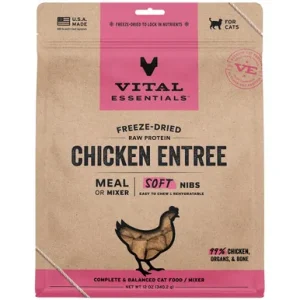 Vital Essentials Chicken Entrée & Mixer Soft Nibs Freeze