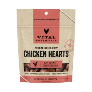 Vital Essentials Chicken Hearts Freeze