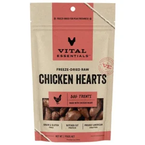 Vital Essentials Chicken Hearts Freeze