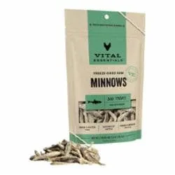 VITAL ESSENTIALS DOG FREEZE-DRIED TREAT MINNOWS 1oz {L+x} - Image 2