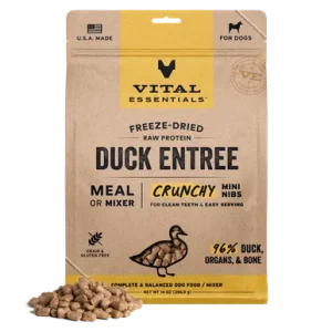 Vital Essentials Duck Entrée Mini Nibs Freeze