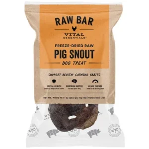 Vital Essentials Raw Bar Pig Snout Freeze