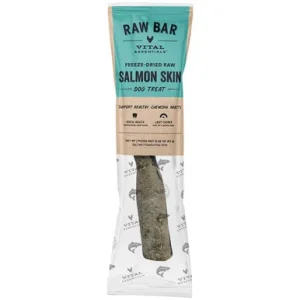 Vital Essentials Raw Bar Salmon Skin Freeze
