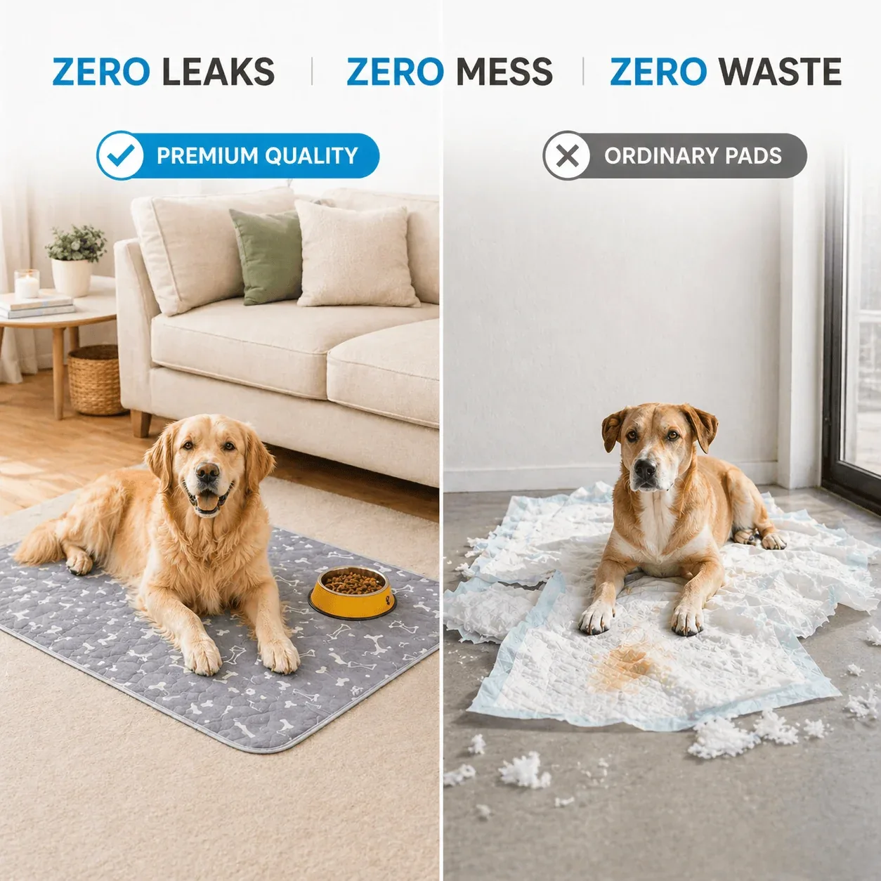 Washable Leak Guard Pee Pad - Image 2