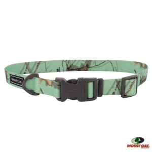 Water & Woods™ Adjustable Dog Collar, Mossy Oak Mint Camo Large