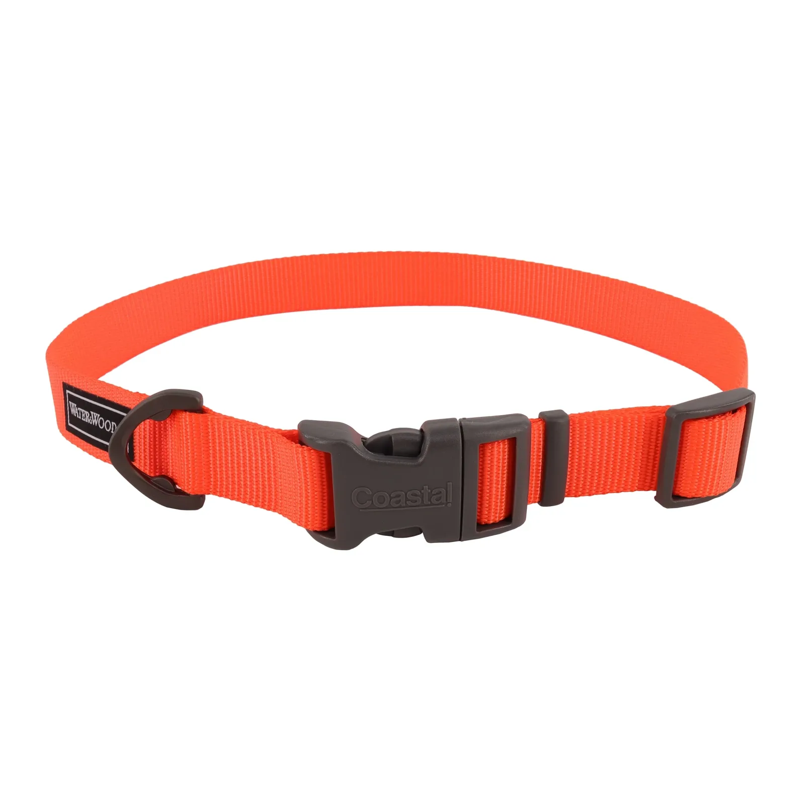 Water & Woods™ Adjustable Dog Collar, Orange Large