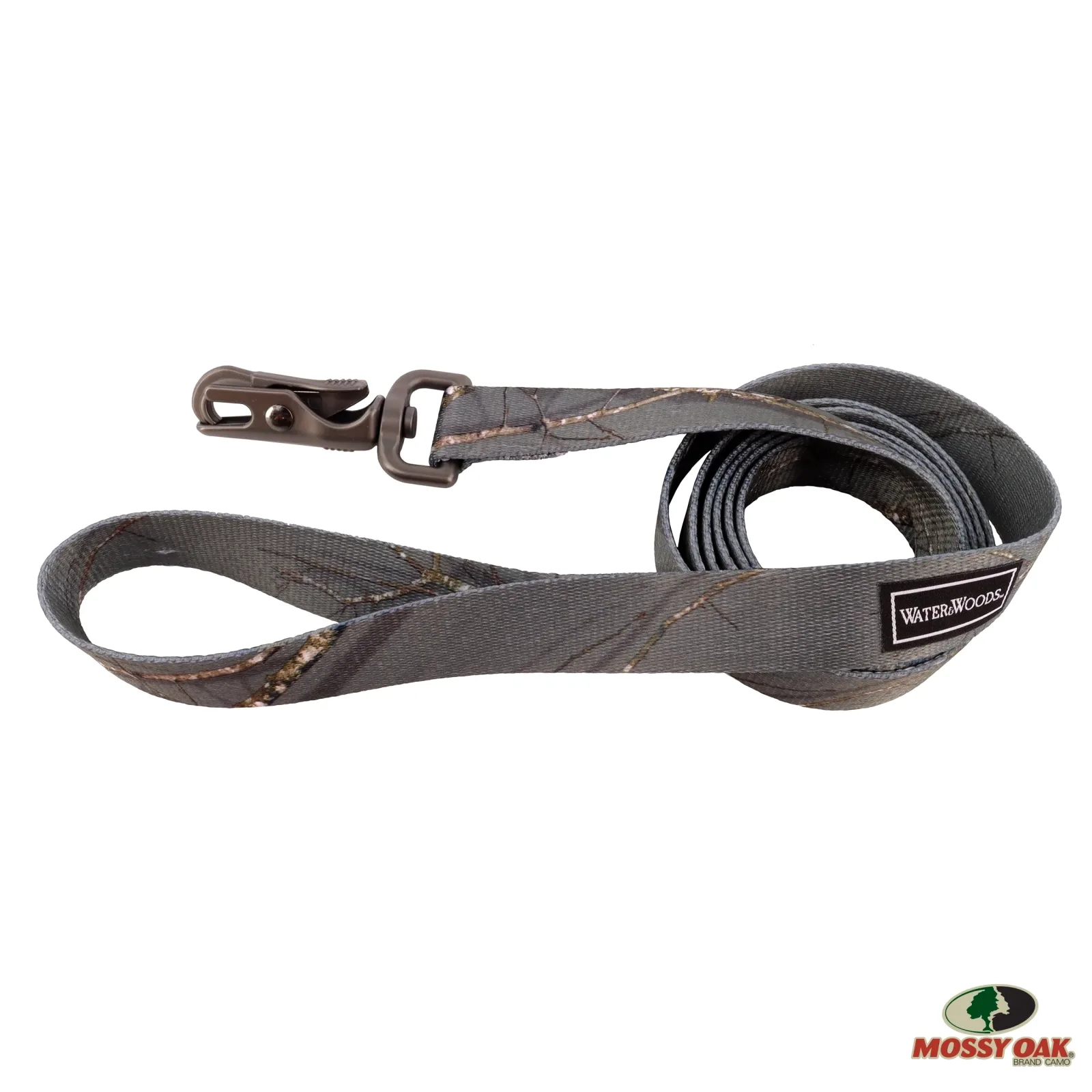 Water & Woods™ Patterned Dog Leash, Country Roots Evergreen, 1" x 6'