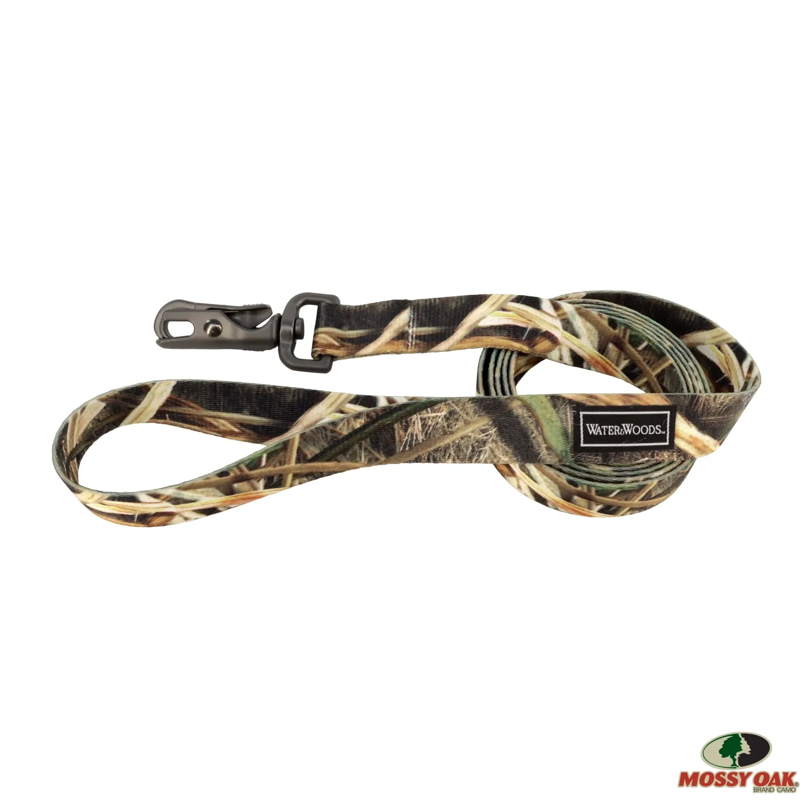 Water & Woods™ Patterned Dog Leash Mossy Oak Camo