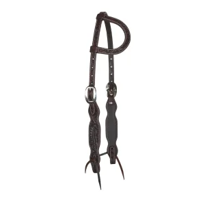 WD Tack Heavy Oiled Dark Oak Single Ear Headstall