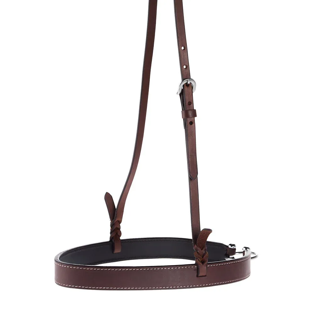 WD Tack Heavy Oiled Double Ply Harness Leather Noseband
