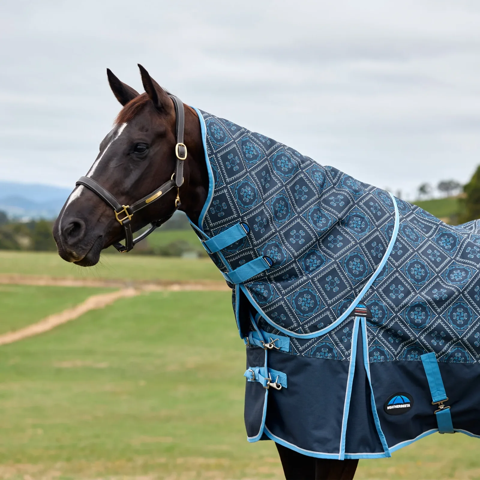 Weatherbeeta ComFiTec Heritage Turnout Neck Cover 220g - Image 2