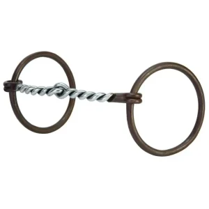 Weaver AT Twisted Wire Loose Ring Snaffle Bit