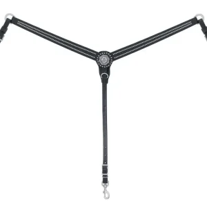 Weaver Back in Black Breast Collar