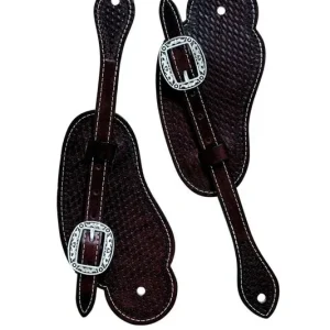Weaver Basin Cowboy Spur Strap Rich Brown