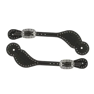 Weaver Basket Bridle Leather Spur Straps