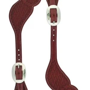 Weaver Basket Skirting Leather Spur Straps