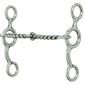 Weaver Bit Sweet Iron Twisted Wire Snaffle Mouth 5
