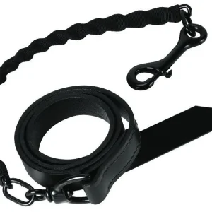 Weaver Brahma Webb Chain Cattle Lead Blk/Nickel