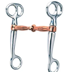 Weaver CP Copper Mouth Tom Thumb Snaffle Bit