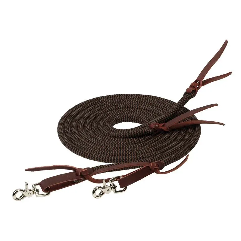 Weaver EcoLuxe Bamboo Split Reins 8ft - Image 2