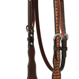 Weaver Floret Tooled Headstall