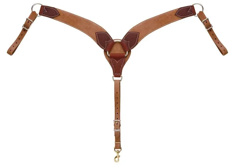 Weaver Harness/Latigo Leather Roper Breast Collar